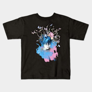 Floral face Kids T-Shirt